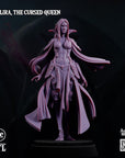 Allira the Cursed Queen, Humanoid Form - 3d Printed Miniature by Big Bad Evil Guys