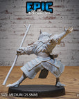 Owl Folk Monk - 3d Printed by Epic Miniatures