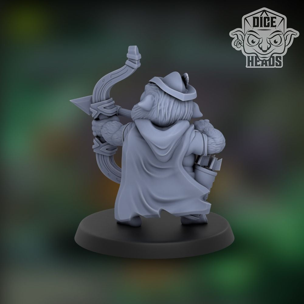 Gallant Guinea Pigs Guild - 3d Printed Miniature by DiceHeads