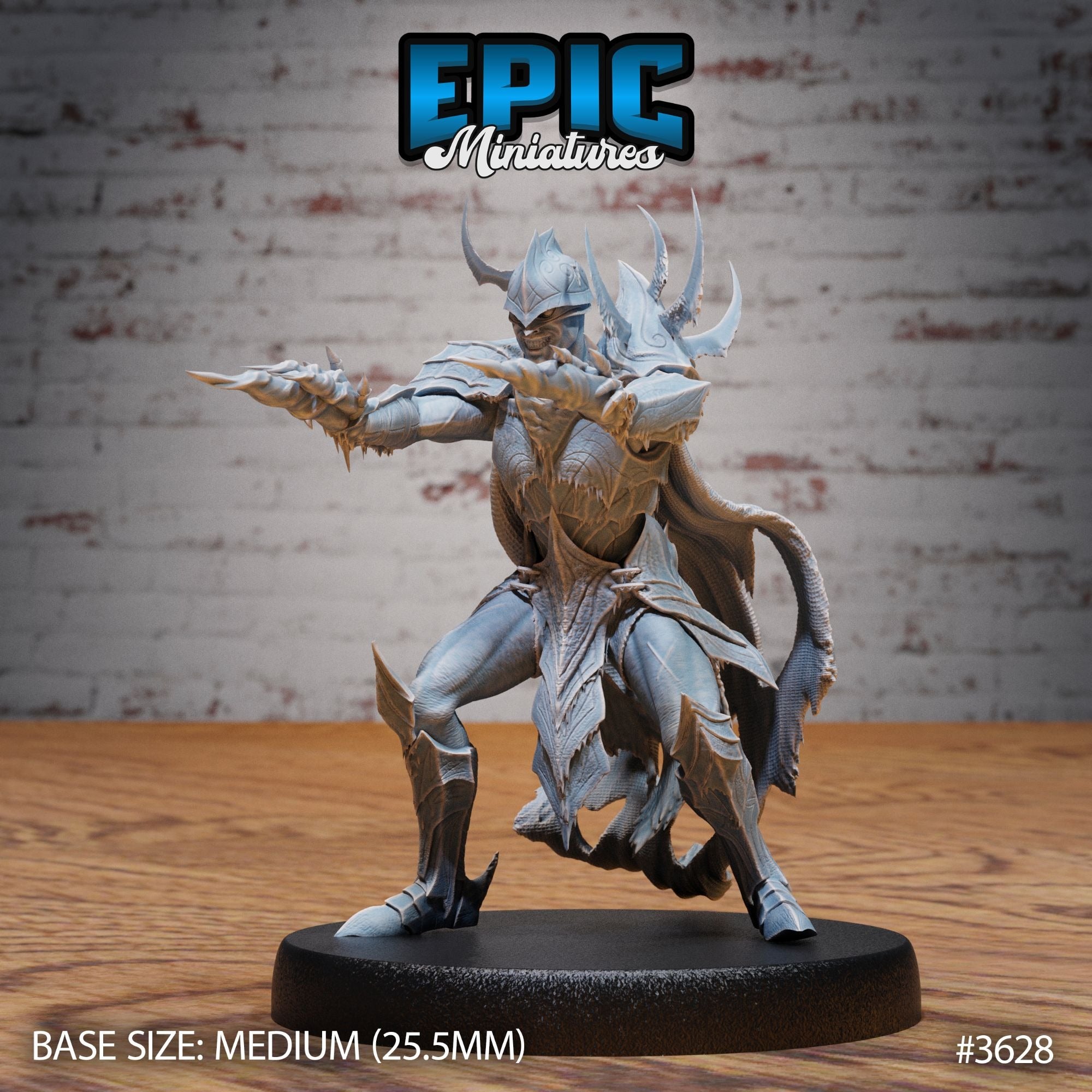 Frost Demon Knight - 3d Printed by Epic Miniatures