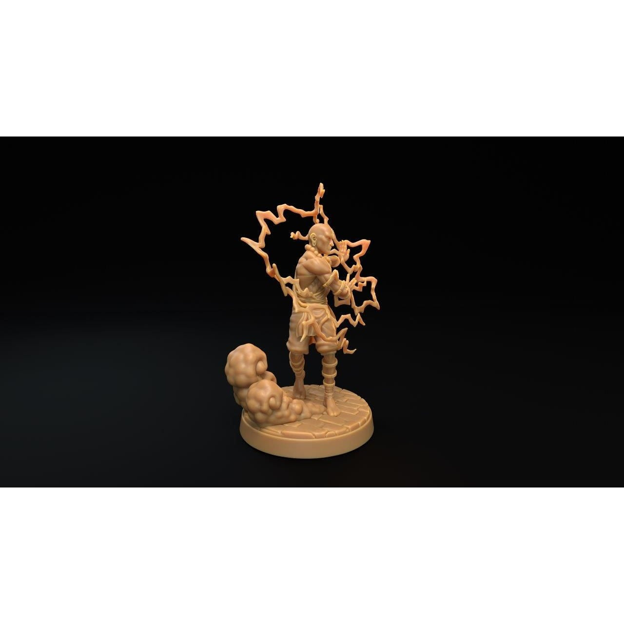 Jetsun, the Cleanser - 3d Printed Miniature by Dragon Trappers Lodge