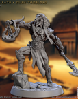 a statue of a man with a hammer and a hammer