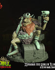 Zunabar, the Goblin King - 3d Printed Miniature by Crippled God Foundry