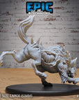 Undead Dire Wolf - 3d Printed by Epic Miniatures