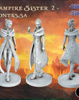 Vampire Sister Contessa - 3d Printed Miniature by Ravi (RKS3D)