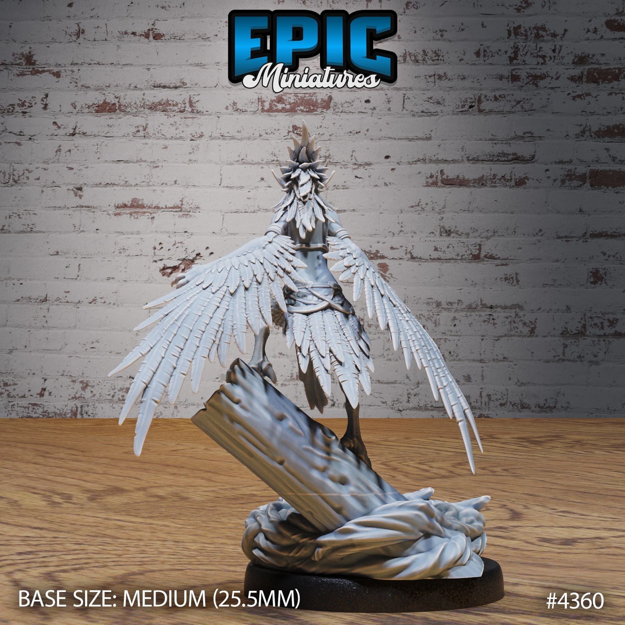 Harpy - 3d Printed by Epic Miniatures