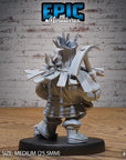 Wild Dwarf Miner - 3d Printed by Epic Miniatures