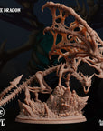 Bone Dragon - Tomb of Extinction - 3d Printed Miniature by Arcane Minis