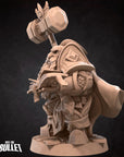 Dwarf High Priest - 3d Printed Miniature by Bite the Bullet