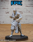 Martial Arts Monk - 3d Printed Miniature Sculpted by Epic Miniatures