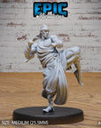 Martial Arts Monk - 3d Printed Miniature Sculpted by Epic Miniatures