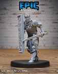 Tower Knight - 3d Printed by Epic Miniatures