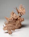 Red Lionfish - 3d Printed 1/6 Scale Miniature by Animal Den