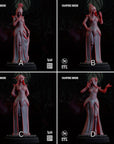 Vampire Brides of Kraz - 3d Printed Miniature by Big Bad Evil Guys