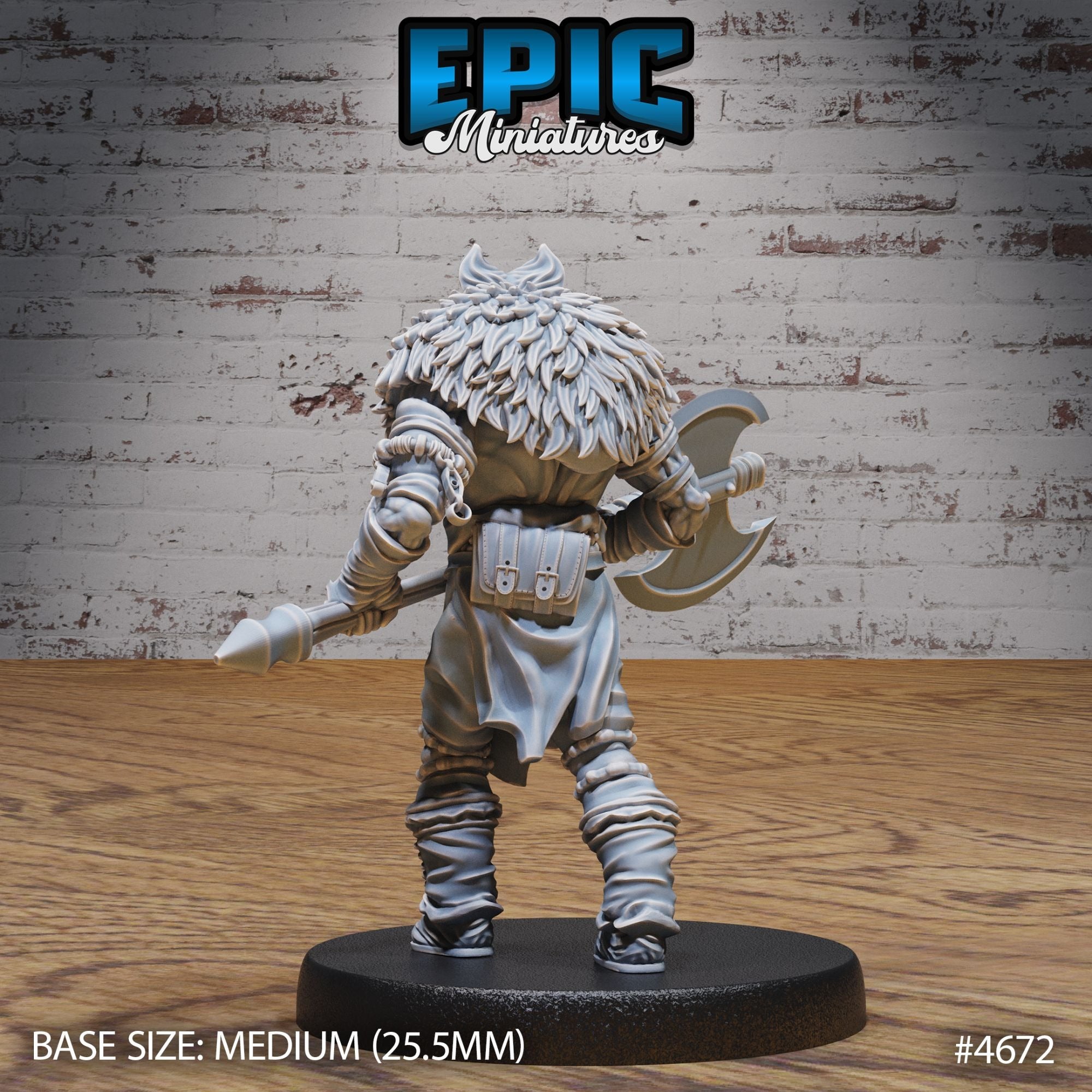 Beast Master - 3d Printed Miniature Sculpted by Epic Miniatures