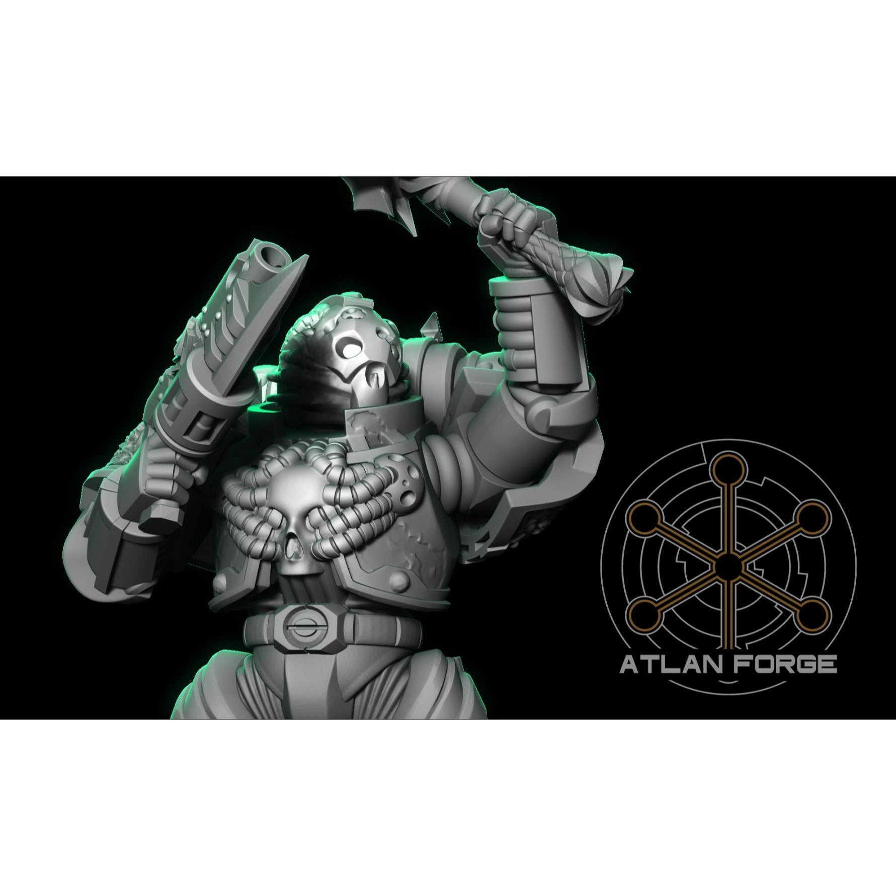 Manus Mortis Digitorum - 5 Model Modular Unit 3d Printed Miniature