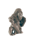 Paladin, Dwarf Male - 3d Printed Miniature Sculpted by EC3D