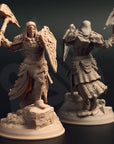 Terrus, Cleric of the Lost - 3d Printed Miniature by DMStash