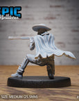 Undead Gunslinger - 3d Printed Miniature