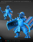 Kamian Defenders - The Octagram, Kamians - 3d Printed Miniature by Dragon Trappers Lodge