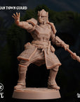 Human Town Guard - 3d Printed Miniature by Arcane Minis