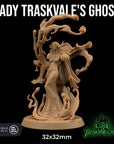 Lady Traskvale's Ghost - 3d Printed Miniature by Dragon Trappers Lodge