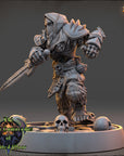 General Skarth Hollowfist - Fallen Camaradas of Tainted Moor - 3d Printed Miniature sculpted by Daybreak Miniatures