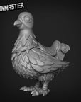 Owlfolk Pigeon Mount - 3d Printed Miniature by Goon Master Games