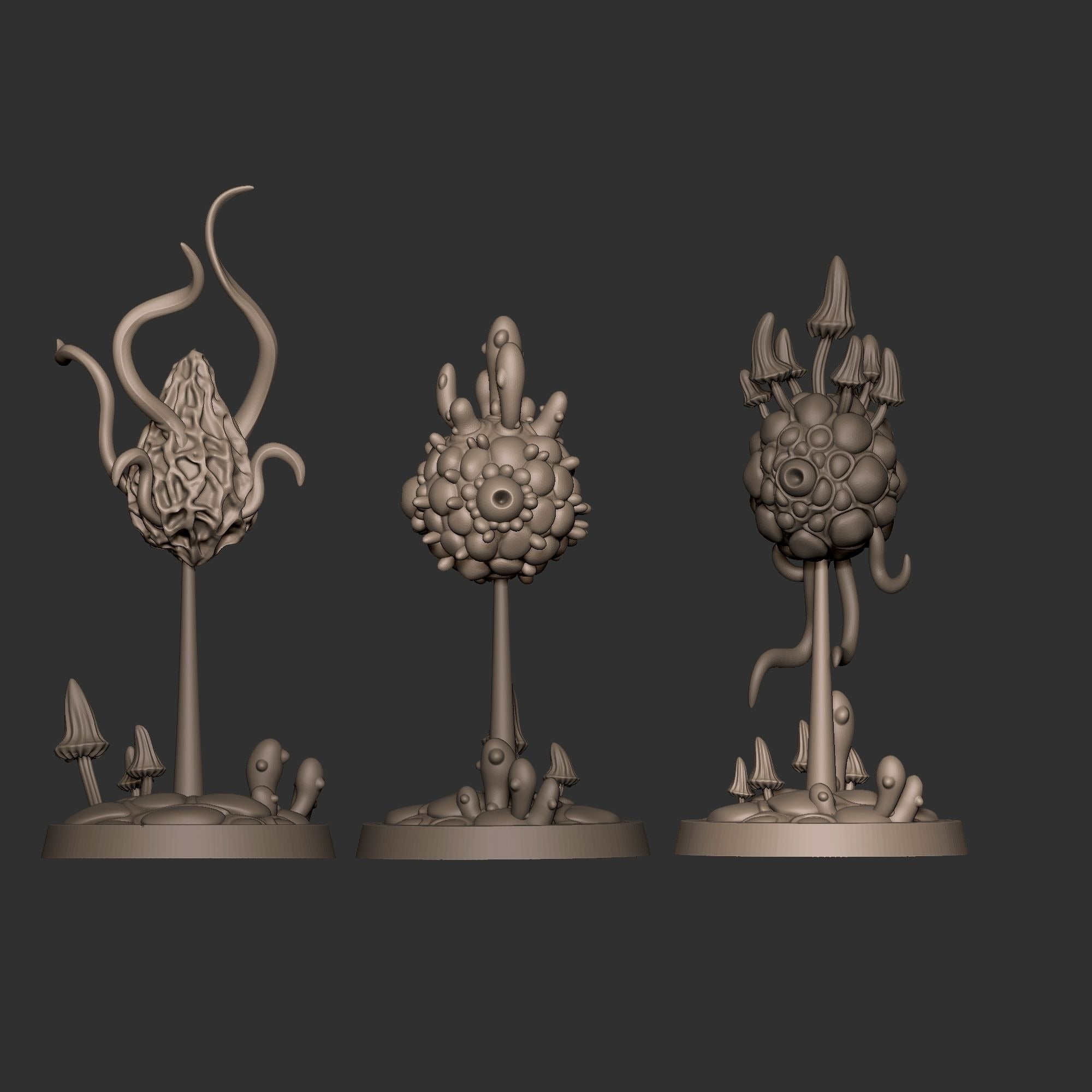 Gas Spores - 3d Printed Miniature sculpted by Bite the Bullet