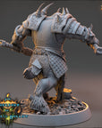 Varnyx Tzlak - Goreborn of Carcass Hollow - 3d Printed Miniature sculpted by Daybreak Miniatures