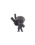 Dish warriors and anger suits - 3d Printed Grimdark Cuteness Chibi Miniature