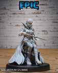 Elf Warlock Female - 3d Printed by Epic Miniatures