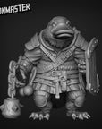 Platypus Warrior - 3d Printed Miniature by Goon Master Games