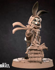 Harengon Wizard - 3d Printed Miniature by Bite the Bullet