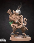 Harengon Ranger - 3d Printed Miniature by Bite the Bullet