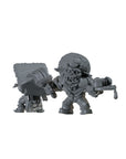 Ork Ross - 3d Printed Grimdark Cuteness Chibi Miniature