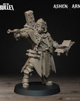 a toy figurine of a man with a gun