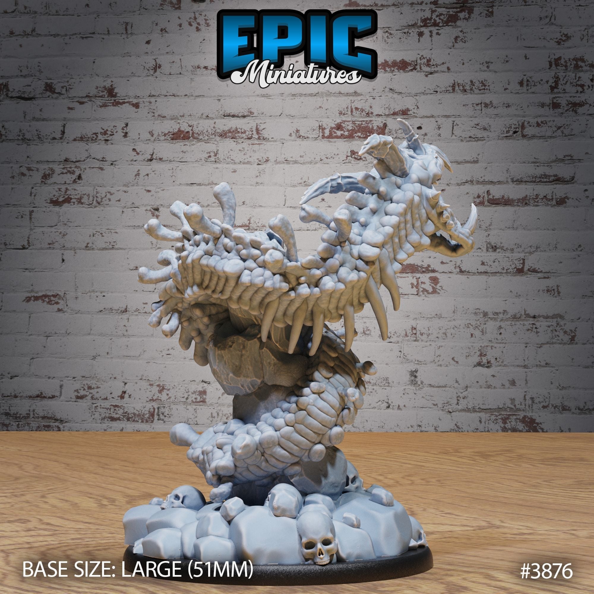 Bone Naga - 3d Printed by Epic Miniatures