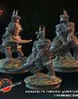 Hobgoblin Samurai Warriors - 3d Printed Miniature by Crippled God Foundry