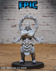 Rage Demon Asura - 3d Printed Miniature Sculpted by Epic Miniatures