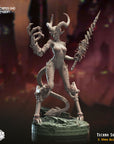 Techno Succubi - 3d Printed Miniature Sculpted by Crippled God Foundry