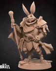 Harengon Cleric - 3d Printed Miniature by Bite the Bullet