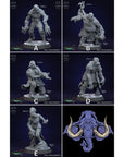 Fell Wanderers - 3d Printed Miniature by Mammoth Factory