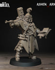 a toy figurine of a man with a gun