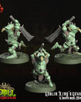 Goblin King's Guard - 3d Printed Miniature by Crippled God Foundry