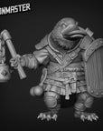 Platypus Warrior - 3d Printed Miniature by Goon Master Games