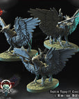 Nephilim Hippogriff Cavalry - 3d Printed Miniature by Crippled God Foundry