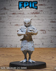 Owl Folk Monk - 3d Printed by Epic Miniatures