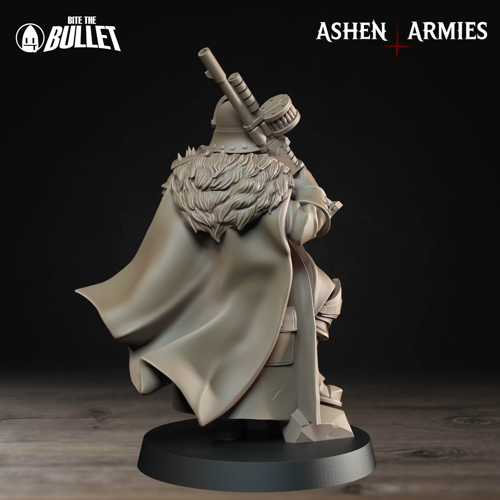 a statue of a man with a sword
