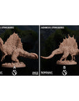 Ardorsus Spinosaurus - Dino Domination - 3d Printed Miniature Sculpted by Sordane Publishing